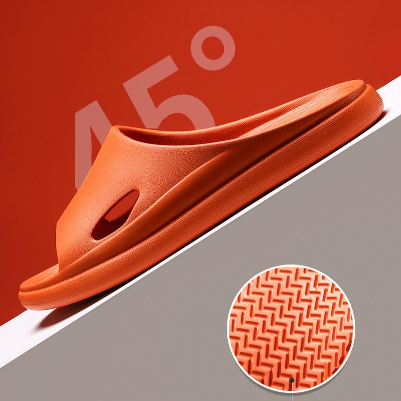 Тапочки из ЭВА для женщин и мужчин летом, нескользящие тапочки для ванной комнаты для домашнего использования, классные тапочки для домашнего использования, тапочки для душа в помещении