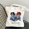 2021 Shopper Elegant Mary Poppins Kawaii Bag Harajuku Women Shopping Bag Canvas Shopper Bag Girl Tote Bag Shoulder Lady Bag