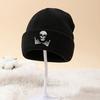 Winter Beanie Hat Men Women Knit Skull Embroidered Warm Beanie Thick Stretchy Unisex Beanie Hat for Daily Wear Outdoor Sports