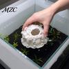 Aquarium Decoration Supplies Coral House Fish Tank Landscaping Ornament, 3D Printed Reptile Hideout Ornament for Shrimp Cave, Durable PLA Habitat