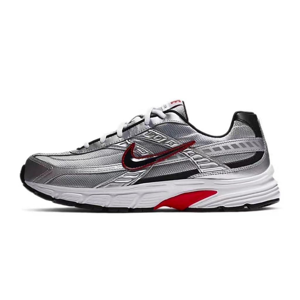 Nike Initiator Тканевые Нескользящие Износостойкие Низкие Беговые Кроссовки Мужские Черный Серебристый 394055-001(Команда162-)