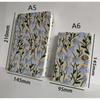 100 Sheets Cloth Notepad A5/A6 Diary Notebook High Quality Fabric Embroidery Notebook