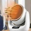 Portable Battery-powered Heater For Camping Office Use With 3 Heat Settings, Fan Mode And Advanced Safety Featuresp