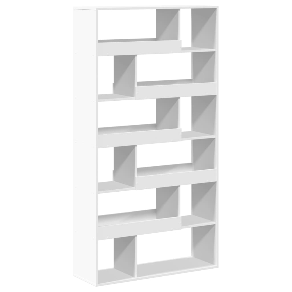 Vidaxl Regał, Biały, 100X33X187,5 Cm, Materiał Drewnopochodny