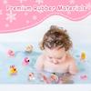 2025 Advent Calendar Christmas Rubber Ducks,24 Days Pink Rubber Duck Countdown Calendar, 24 Pcs Rubbers Ducks Bath  Pool Toys for Kids Boys Girls