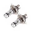 H4 100W 20Led Лампа Hi/Lo Beam Hid 6000K Белый Мотоциклетная Фара Высокая Мощность