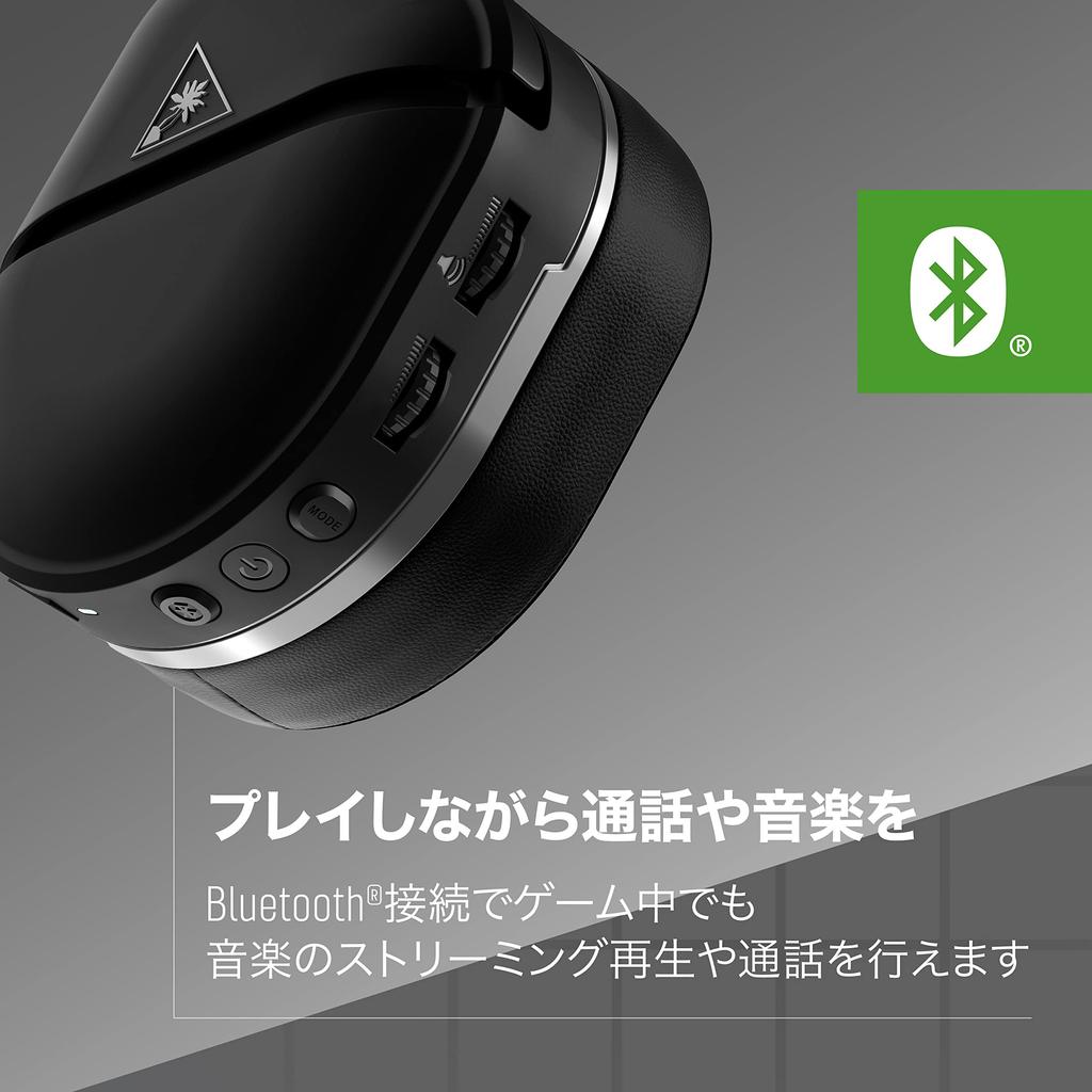 Turtle Beach Stealth 700 Gen2 Wireless Gaming Smartphone Simultaneous 20 Hours of Headset, 2.4GHz/Bluetooth, Playback, Black, Flip-to-Mute, Stealth,