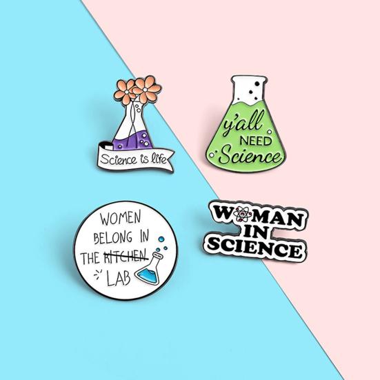 Брошь на булавке с буквами, украшение для стакана, унисекс, милая мультяшная брошь, значок, декор для одежды