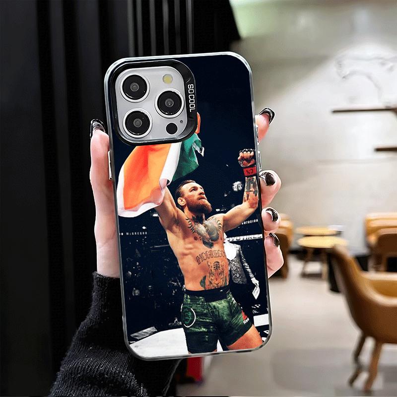 Мягкий чехол для телефона с изображением Конора Макгрегора для iPhone 15 16 17 Pro Max 17Air 16E 14 Plus 13 12 Mini Ударопрочная задняя крышка
