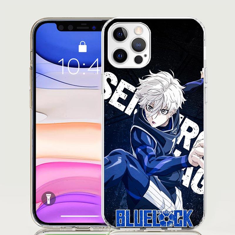 Blue Lock Nagi Seishiro Phone Case for Apple iPhone 17 Air 16 15 Plus 14 + 13 Mini 12 11 Pro Max 7 8 SE 16Max Soft Shell Cover C