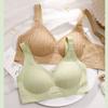 Спортивный бюстгальтер без следов для женщин, тонкий дизайн, против провисания, двубортный, без косточек, бюстгальтер большого размера
