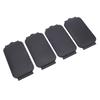 4PCS Truck Bed Rail Caps FL3Z99290D90AB Plastic Bedrail Insert Plug Box Stake Pocket Cover Replacement for F 250 F 350
