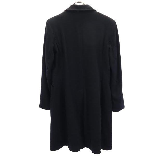 Armani Jeans Сделано в Италии Шерстяное пальто Честерфилд USA8 черное Женское Б/У
