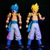 Dragon Ball Z Super Saiyan Figures Set, Large Standing Statues of Goku Vegeta Gogeta Broly SS4, Collector Anime Model Toys