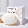 100 г BIOAOUA мыло-пюре из риса, мыло для ванны, мыло для лица с контролем жирности, мыло с эфирными маслами, ручная работа, увлажняющее и очищающее кожу