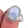 Natural Owyhee Opal Gemstone 925 Solid Sterling Silver Jewelry Ring Size 10 Q2r17