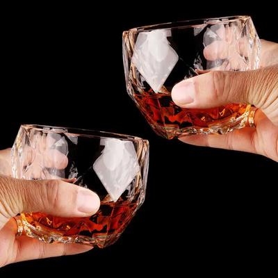 Хрустальный стакан для виски для домашнего бара, пива, воды и вечеринок в отеле, бокалы для свадьбы, подарочная посуда