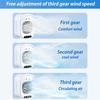 Portable Air Conditioner Fan Desktop Cooling Fan Strong Airflow Speed Adjustable Low Noise