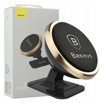 Магнитный держатель для телефона Baseus (Золотой)