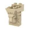 50g MOC 30274 Lion Face 2x3x3 Decorative Brick Compatible Small Particle Building Blocks