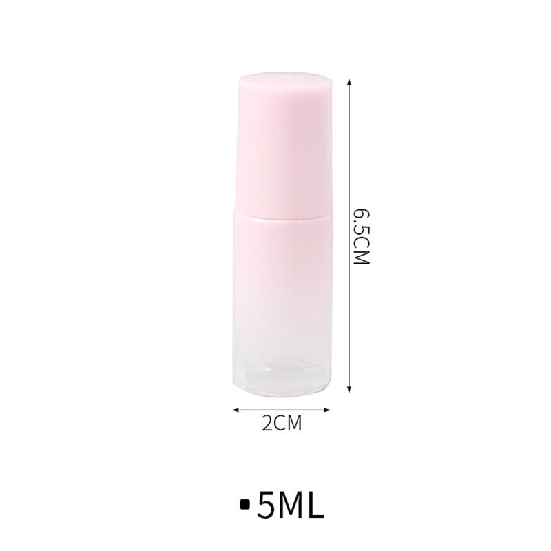 5 мл/10 мл пустой флакон для духов с роликовым шариком на контейнере для жидкостей и масел многоразовые флаконы портативный мини-флакон для хранения