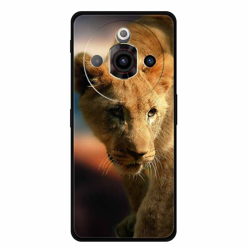 Чехол для ZTE Nubia Focus Pro 5G Мягкий бампер для Nubia Focus Pro Черные силиконовые чехлы для телефона Nubia Focus Pro 5G Защитный чехол