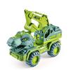 Colorful Dinosaur Trucks Triceratops Tyrannosaurus Figure For Kids' Playtime Fun