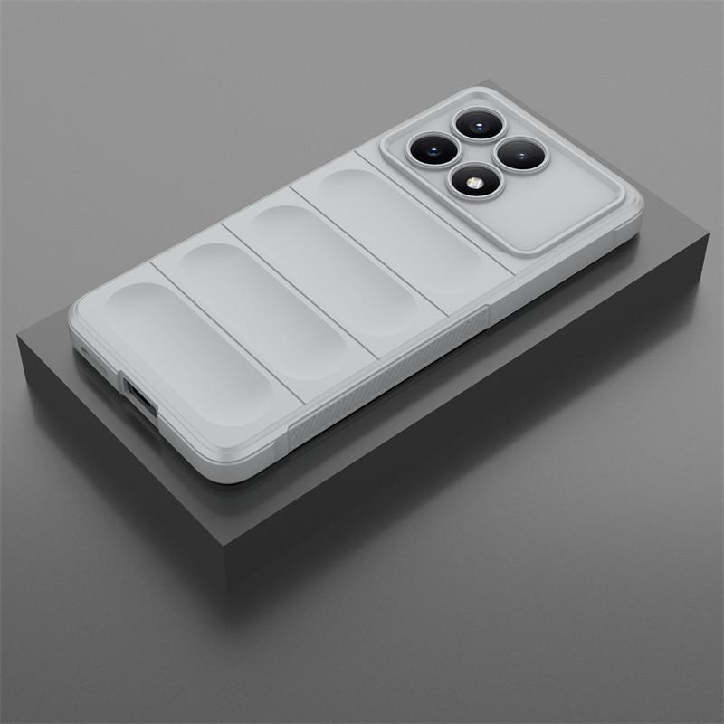 Для чехла Xiaomi Poco X6 Pro Чехол Xiaomi Poco X6 X6 Pro 5G Приятный на ощупь силикон Роскошный ТПУ Ударопрочный Защитный чехол для телефона