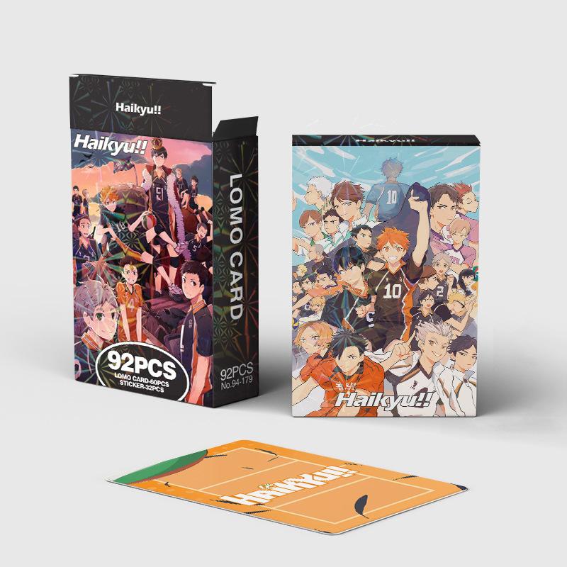 Карточки Haikyuu Хината Сёё Кагэяма Тобио Цукисима Хотару Персонажи Аниме Коллекционная Карточка Подарки