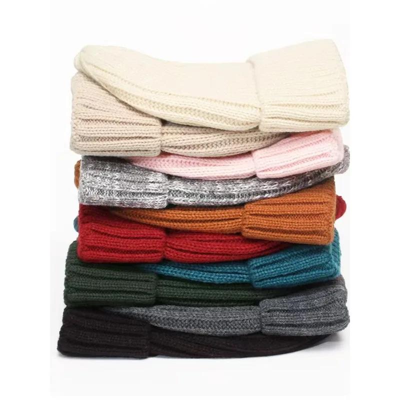 Женская шапка-балаклава с отворотом, однотонная, в полоску, арбузная, ветрозащитная, с защитой ушей, для активного отдыха, туризма и велоспорта