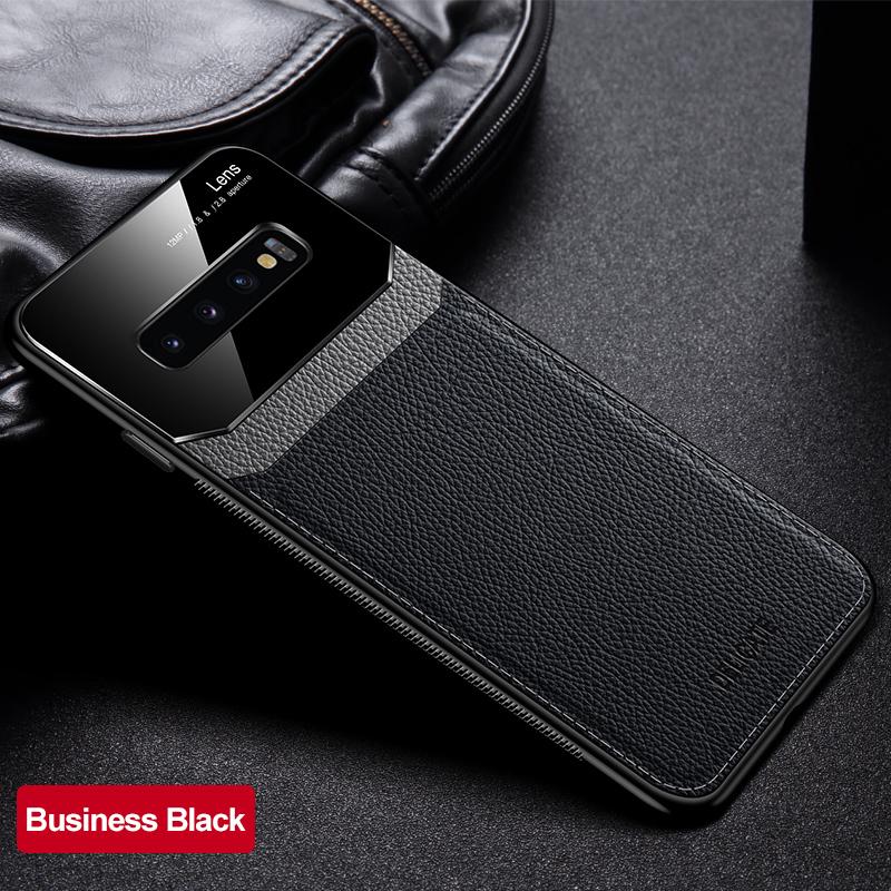 Чехол для Samsung Galaxy S10 Plus, задняя крышка из искусственной кожи для Samsung S10, чехлы для телефонов Galaxy S10 lite, чехол S 10, чехол