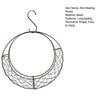 Bird Nesting House Bird Nesting Heart Holder Metal Birdhouse with Hook Hummingbird Nest Material Station for Wild Birds Outdoor