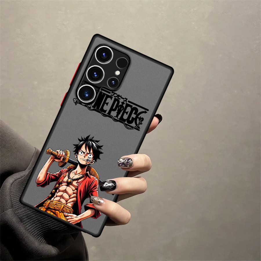 Аниме One Piece Луффи Крутой Чехол для Samsung Galaxy S23 FE S24 Plus S20 FE Note 20 Ultra 10+ S25 Ultra S26 S21 S22 Funda Задняя
