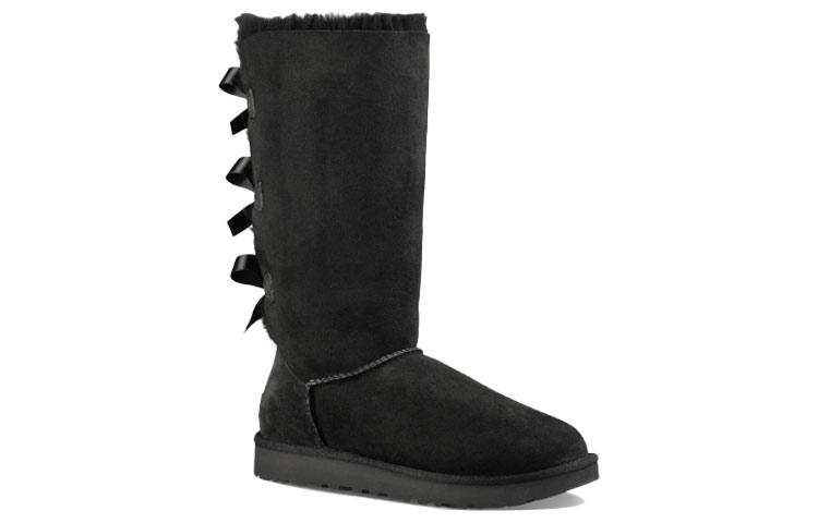 UGG Ботинки Bailey Bow Tall II Черные Женские 1016434-BLK