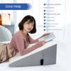 Wedge Pillow for Sleeping Acid Reflux After Surgery Triangle Elevated Pillow Bedside Dormitory Office Air Layer Memory Foam