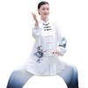 Женская градиентная одежда для Тай Чи 2025: Высококачественный костюм для соревнований и тренировок на весну/осень (Средне-длинный стиль)