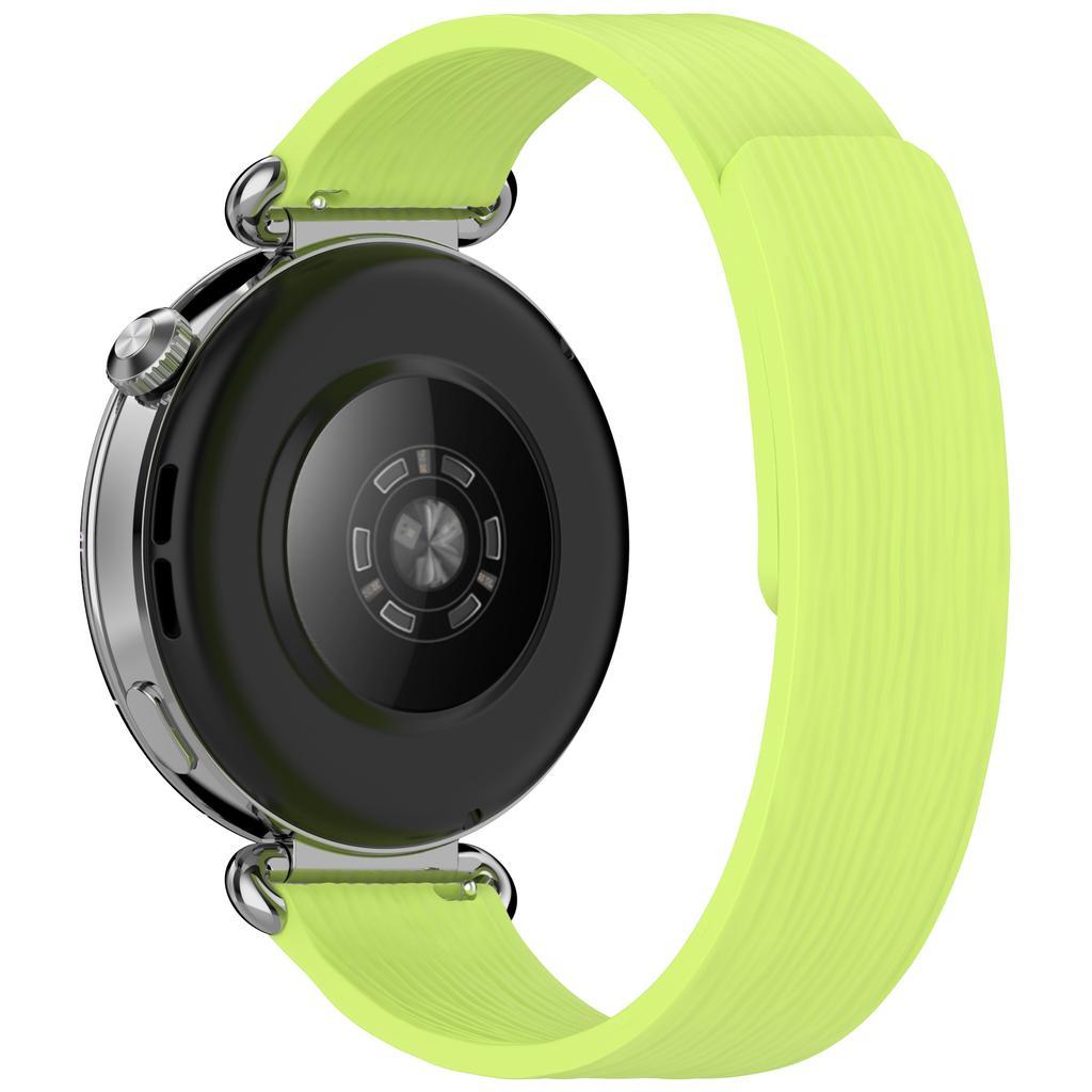 22mm Striped Silicone Strap for Huawei Watch GT 6/5/5 Pro/4 46mm/Watch Ultimate/Ultimate 2 Magnetic Watch Band