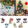 Christmas Dragon Baby Hanging Decor Exquisite Dragon Hanging Ornaments Realistic Dragon Egg Hanging Pendant for Xmas Party Decor