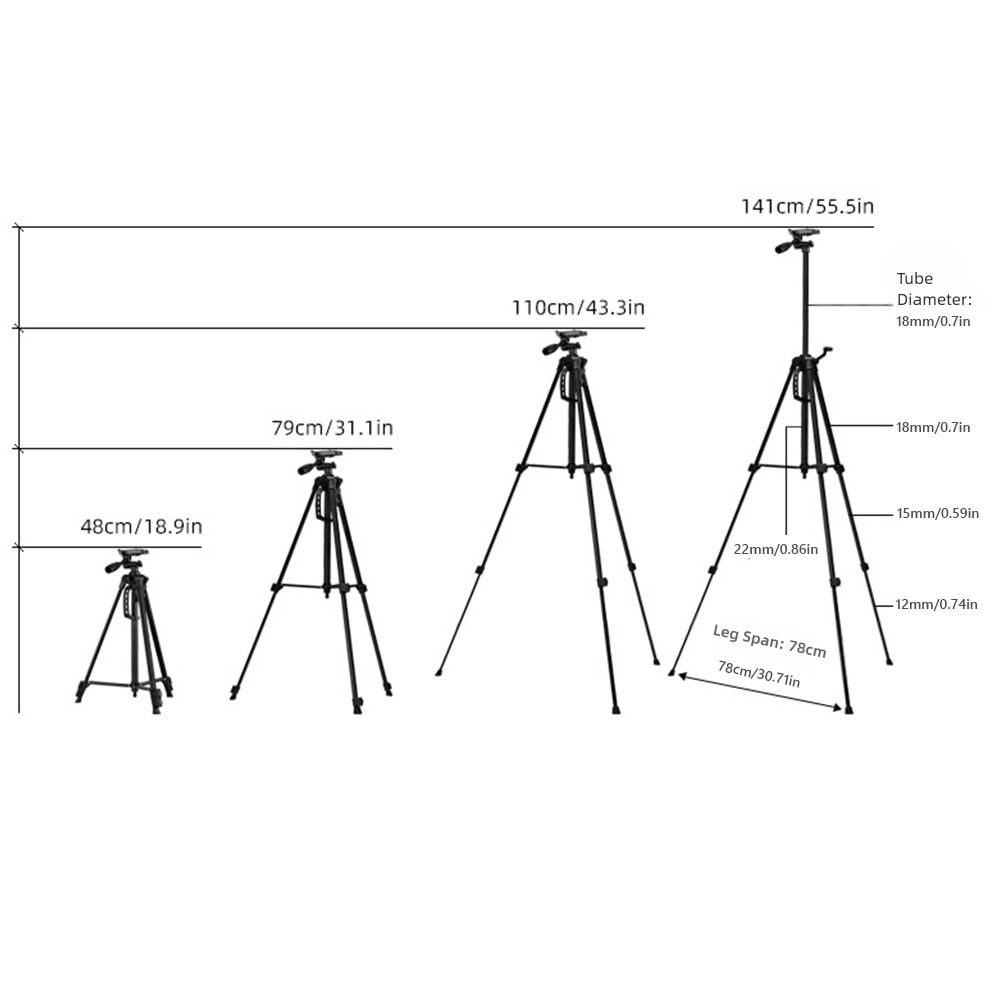 Многофункциональный профессиональный штатив-стойка Видеоштатив Рыболовный свет