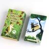 Enchanted Forest Felines Tarot Deck 78 Pcs Tarot Cards Based On Rider System Experience The Power of Cat-omancy 10.3*6cm