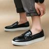 Модные брендовые мужские туфли из натуральной кожи на толстой подошве, мужская повседневная обувь, мужская обувь для вождения, деловая обувь, мужские мокасины
