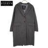 Grey LANIFICIO F.LLI CERRUTI Chesterfield Coat Coat 10 grayUsed