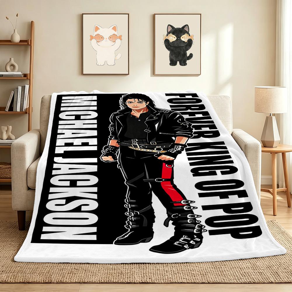 Pop Flannel Blanket Throw Blanket Soft Warm Sofa Bed Camping Home Decor Unique Christmas Gift C9211923