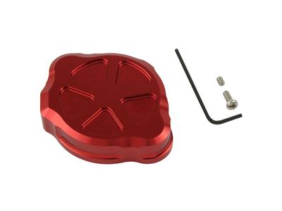 POSH 132315-02 Мотоциклетные принадлежности Алюминиевая машинная крышка радиатора Z900RS/CAFE (21-23 года) красный