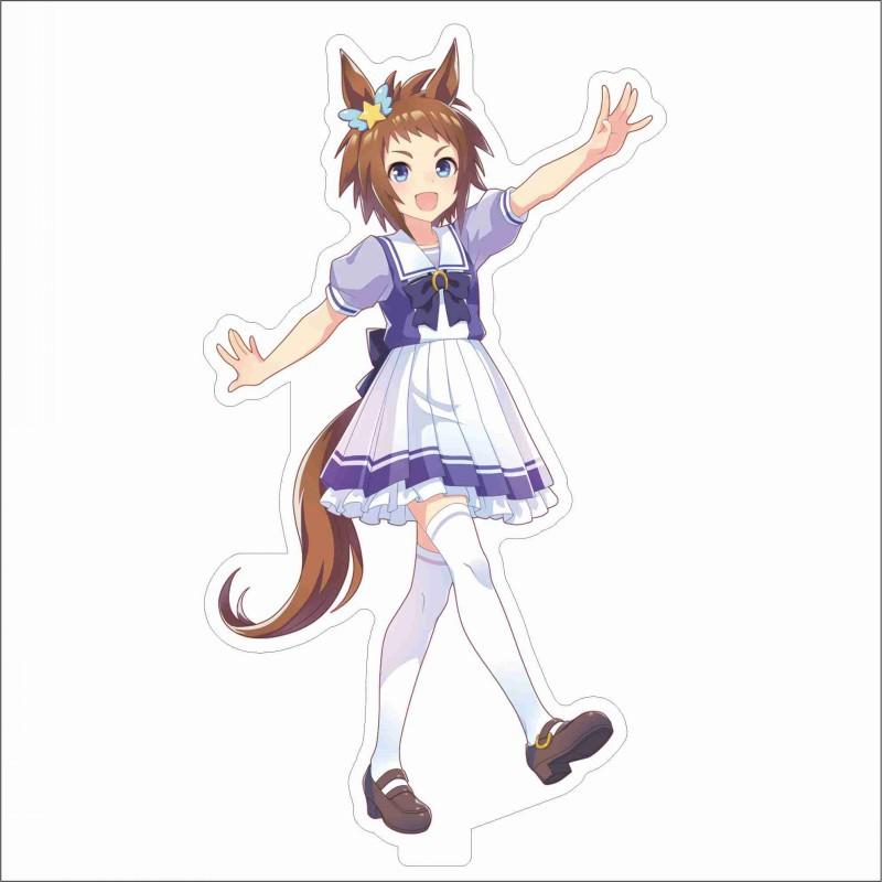 Япония красивая дербиль 15 см персонажи мультфильмов акриловая двухсторонняя подставка модель каваи милая офисная декоративная панель постоянные поклонники записи