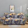 Printed Sofa Cover Stretch Couch Cover Sofa Slipcover Furniture Protector with Skid Foam Sticks and Elastic Bottom for Kid, Pets