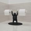 Funny Barbell Toilet Paper Holder Space Saving 3D Printed Toilet Paper Rack  Home Decor