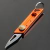 New Titanium Alloy Mini Knife Small Sharp Self-defense Knife Pendant Keychain Gadget Portable Express Unpacking Artifact