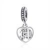 Original Charms Anniversary Birthday Gift Pendant Beads Fit Pan Brand Bracelets Necklaces Jewelry For Women