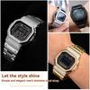 Модификационный комплект из нержавеющей стали для CASIO G-SHOCK GMW-B5000 – Металлический корпус с рамкой, полностью металлический ремешок для 3459 gmwb5000, Мужской ремешок для часов
